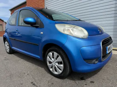 Used Citroën C1 VTR Sport 68 HP (50 kW) 2009 Blue Hatchback