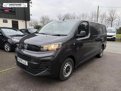 New Vauxhall Vivaro 143 HP (105 kW) 2025 Grey MPV