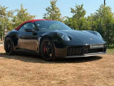 New Porsche 992 2026 Black Cabriolet