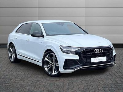 Used Audi Q8 Black Edition 334 HP (245 kW) 2022 White SUV