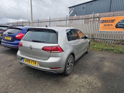 Used VW Golf VII Match 130 HP (95 kW) 2019 Silver Hatchback
