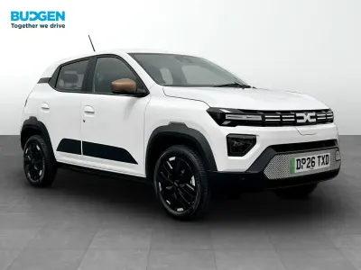 New Dacia Spring Extreme 75 kW (102 HP) 2026 White Hatchback