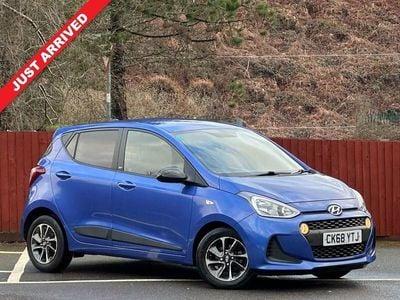 Used Hyundai i10 GO! 66 HP (48 kW) 2018 Blue Hatchback