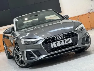 Used Audi A5 Cabriolet Design 201 HP (147 kW) 2020 Grey Cabriolet