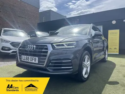 Used Audi Q5 S-Line 190 HP (139 kW) 2018 Grey SUV