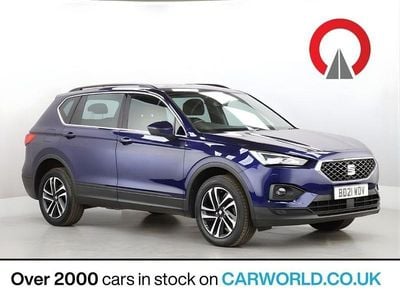 Used Seat Tarraco SE Technology 150 HP (110 kW) 2021 Blue SUV