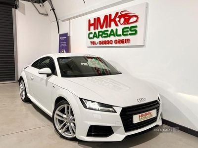 Used Audi TT S-Line 180 HP (132 kW) 2016 White Coupe
