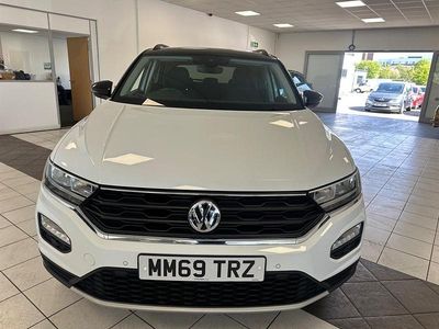 Begagnad VW T-Roc Design 150 HK (110 kW) 2020 Vit SUV