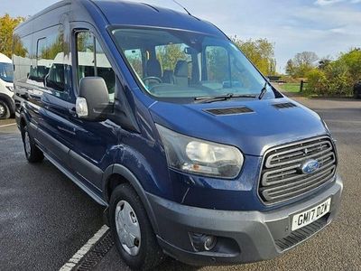 Used Ford Transit 125 HP (91 kW) 2017 Blue MPV