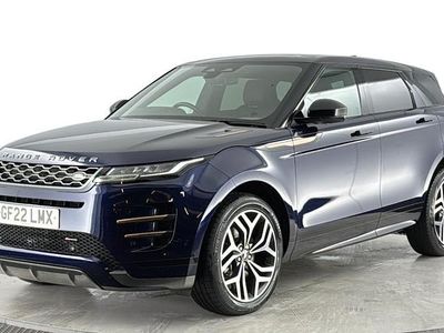 Used Land Rover Range Rover evoque R-Dynamic 253 HP (186 kW) 2022 Blue SUV