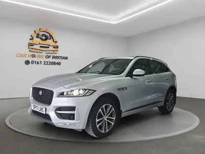 Used Jaguar F-Pace R-Sport 180 HP (132 kW) 2017 Silver SUV