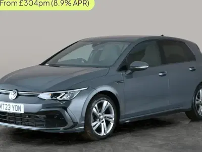 Second-hand VW Golf VIII R-line 150 CP (110 kW) 2023 Gri Hatchback