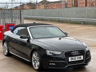 Black Used 2014 Audi A5 Cabriolet S-Line Cabriolet | £7,995 (Fair price)