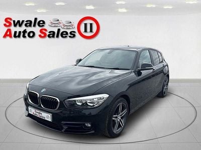 Used BMW 118 Sport Line 136 HP (100 kW) 2017 Black Hatchback