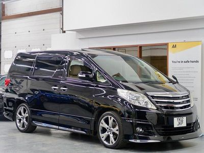 Black Used 2012 Toyota Alphard MPV | £16,995