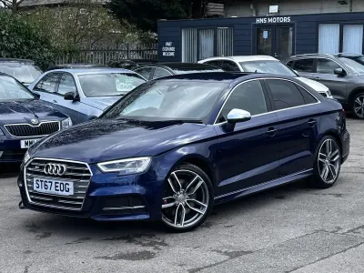 Used Audi S3 Comfort 310 HP (228 kW) 2017 Blue Sedan