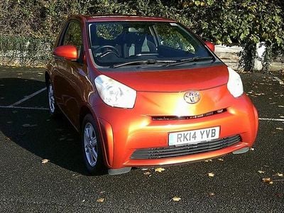 Orange Used 2014 Toyota iQ Hatchback | £6,995 (A bit pricey)