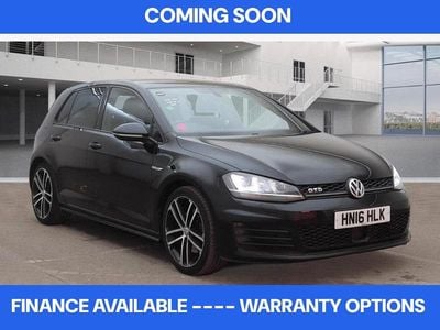 Used VW Golf VII GTD 2016 Black Hatchback