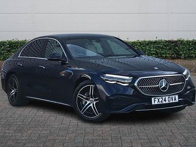 Used Mercedes E300 AMG Line Premium 313 HP (230 kW) 2024 Blue Sedan