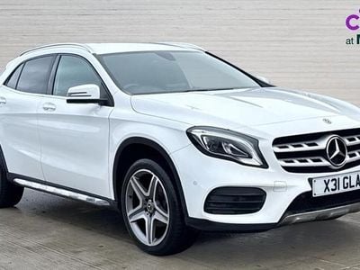 Used Mercedes GLA180 AMG line 122 HP (89 kW) 2019 White SUV