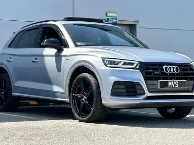 Used Audi Q5 S-Line 190 HP (139 kW) 2018 Silver SUV