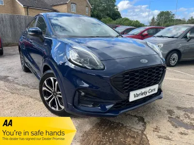 Used Ford Puma ST-Line 125 HP (91 kW) 2022 Blue SUV