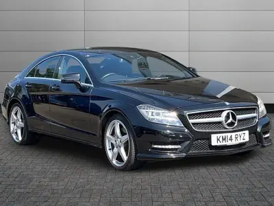 Used Mercedes CLS350 AMG 261 HP (191 kW) 2014 Obsidian black Coupe