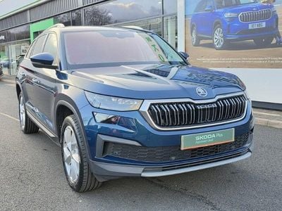 Used Skoda Kodiaq SE L 150 HP (110 kW) 2022 Blue SUV