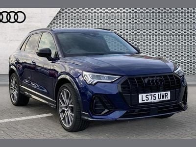 Ny Audi Q3 Black Edition 150 HK (110 kW) 2025 Blå SUV