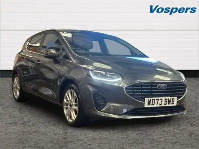 Used Ford Fiesta Titanium 123 HP (90 kW) 2023 Grey Hatchback