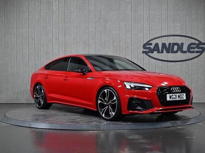Used Audi A5 Sportback 204 HP (150 kW) 2021 Red Hatchback
