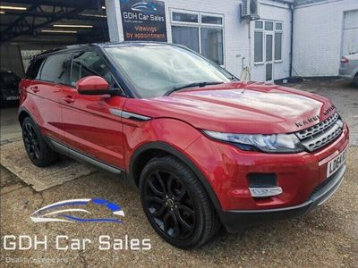 used Land Rover Range Rover evoque 2.2 SD4 Pure Tech SUV 5dr Diesel Auto 4WD Euro 5 (s/s) (190 ps)