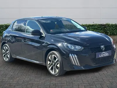 Used Peugeot e-208 Allure 100 kW (136 HP) 2024 Black Hatchback