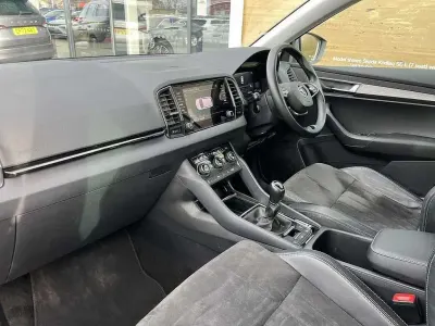 Used Skoda Karoq SE L 150 HP (110 kW) 2022 Brilliant silver metallic SUV