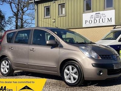 Begagnad Nissan Note SE 87 HK (63 kW) 2007 Beige Halvkombi