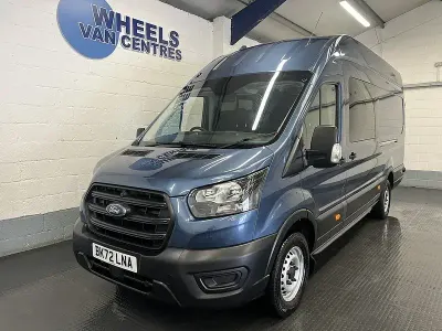 Used Ford Transit 130 HP (95 kW) 2022 Blue Van