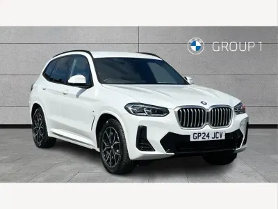Used BMW X3 M Sport 187 HP (137 kW) 2024 White SUV