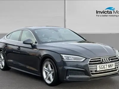 Begagnad Audi A5 S-Line 190 HK (139 kW) 2017 Grå Sportkupé