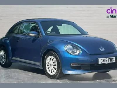 Used VW Beetle 105 HP (77 kW) 2016 Blue Hatchback