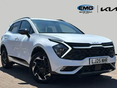Used Kia Sportage GT-Line 157 HP (115 kW) 2025 White SUV