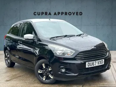 Used Ford Ka Plus Zetec 84 HP (61 kW) 2017 Black Hatchback