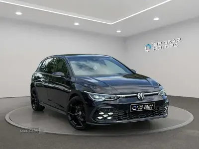 Used VW Golf VIII GTD 200 HP (147 kW) 2022 Black Hatchback