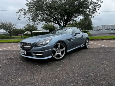 Used Mercedes SLK200 AMG 2012 Silver Cabriolet
