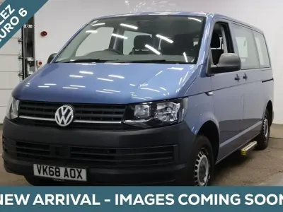 Begagnad VW Transporter Startline 2018 Blå Van