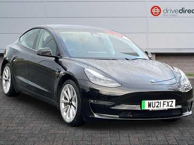Black Used 2021 Tesla Model 3 Long Range AWD Sedan | £17,800 (Fair price)