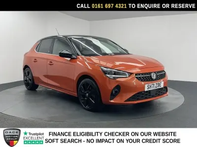 Usado Vauxhall Corsa-e Elite 100 kW (136 HP) 2021 Laranja Citadino