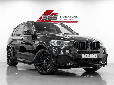 Used BMW X5 M Sport 313 HP (230 kW) 2018 Black SUV