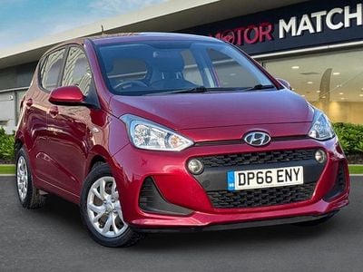 Red Used 2017 Hyundai i10 SE Hatchback | £5,990 (Fair price)