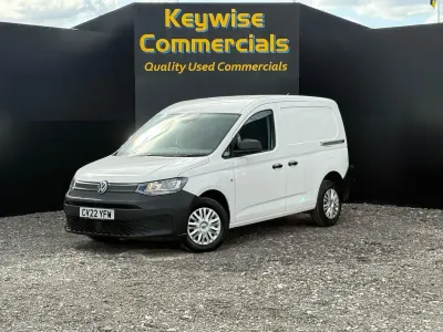 Used VW Caddy 102 HP (75 kW) 2022 White MPV