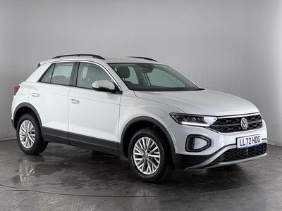 White Used 2022 VW T-Roc Life SUV | £16,850 (Good price)